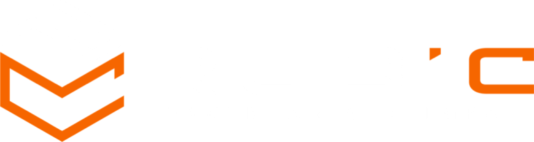 Logotipo Rubic Engenharia Integral em versão para fundo escuro